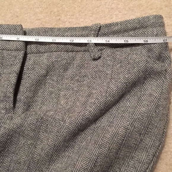 Express editor gray wool pants size 8 sparkles! - Picture 6 of 6